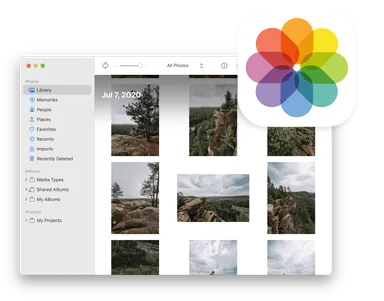Import to iCloud Photos